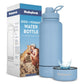 Rubyloo Water Bottle with Detachable Dog Bowl