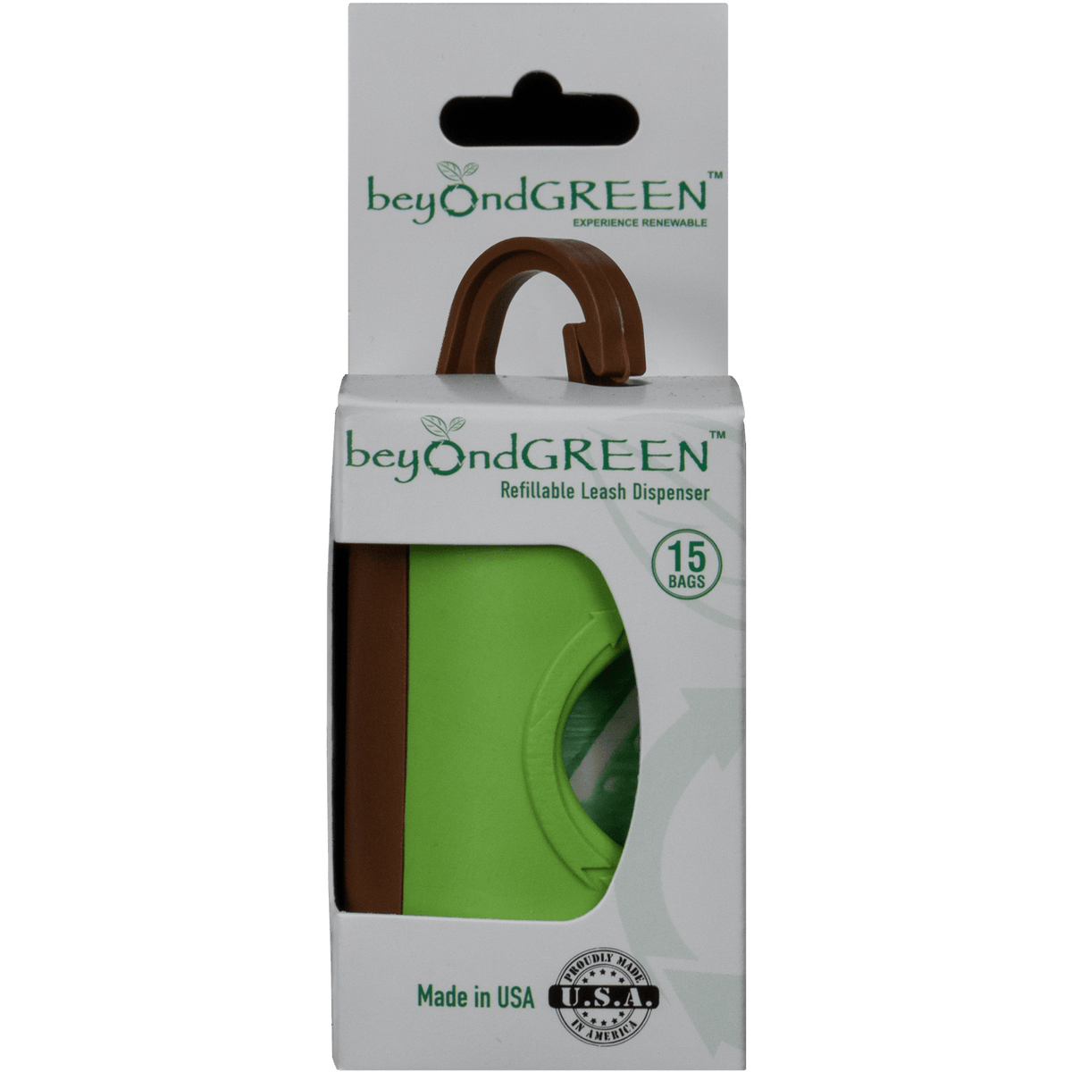 beyondGREEN Clip-On Waste Bag Dispenser