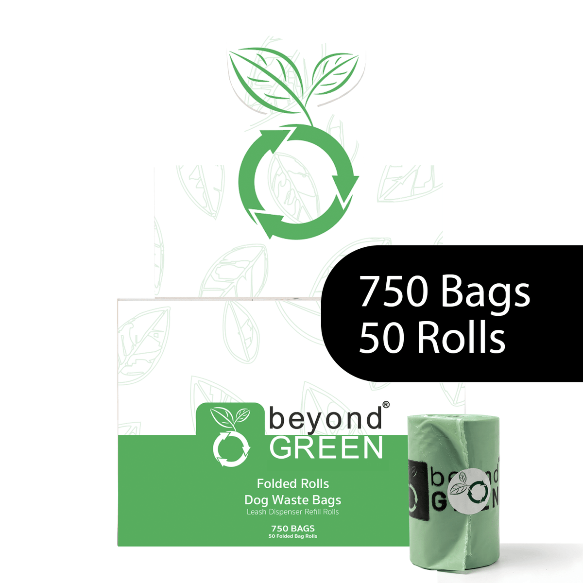 beyondGREEN Waste Bag Refills — 45 to 750 Count
